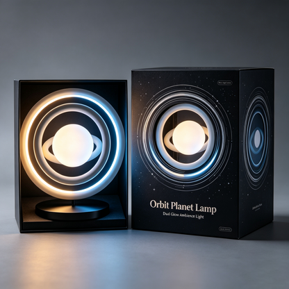 Cosmic Planetary Ring Table Lamp
